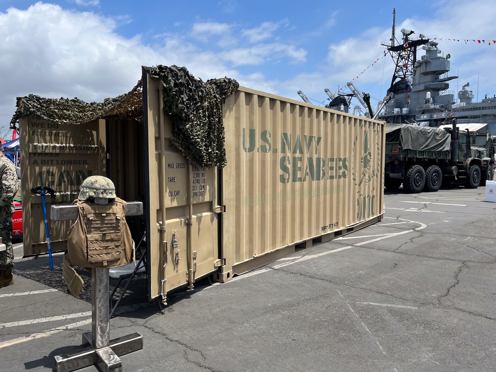 Construction Battalion Maintenance Unit 303 Supports Los Angeles Fleet Week 2024