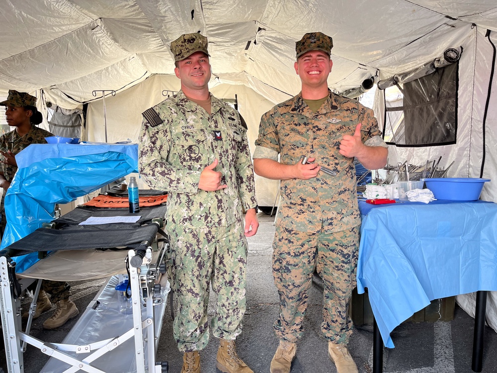 Construction Battalion Maintenance Unit 303 Supports Los Angeles Fleet Week 2024