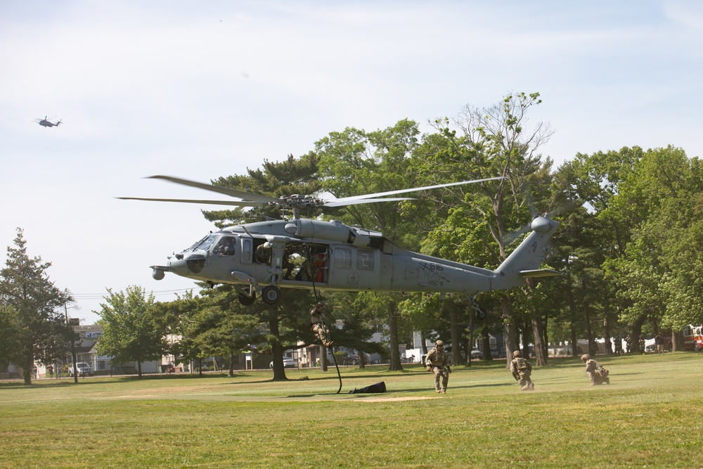 Fleet Week New York 2024: Eisenhower Park aircraft arrival and static display event
