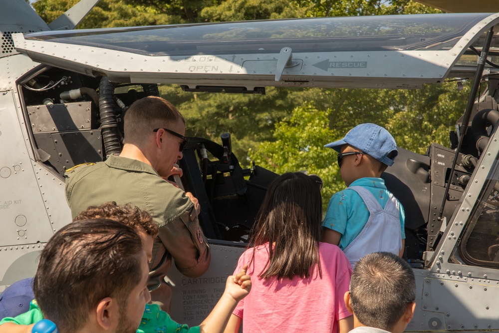 Fleet Week New York 2024: Eisenhower Park aircraft arrival and static display event