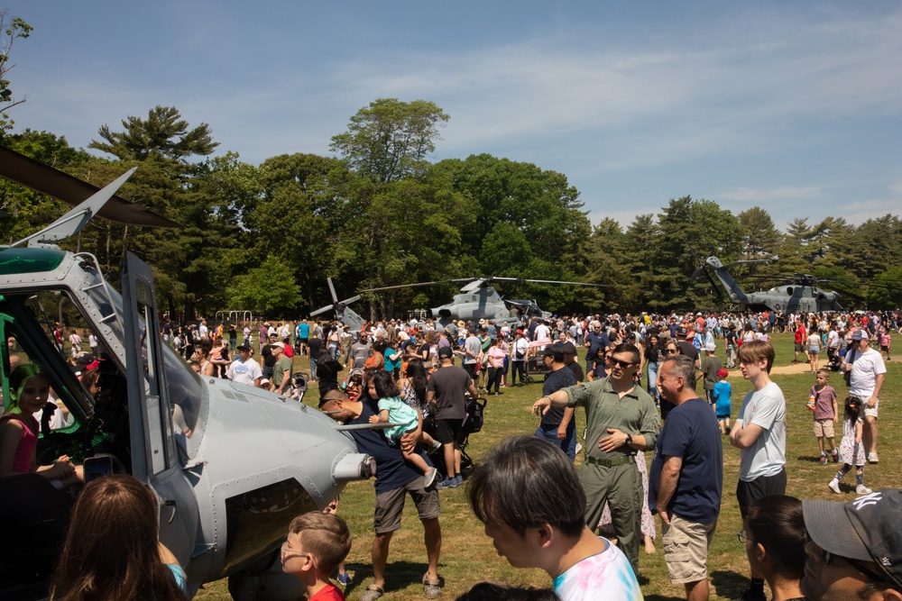Fleet Week New York 2024: Eisenhower Park aircraft arrival and static display event
