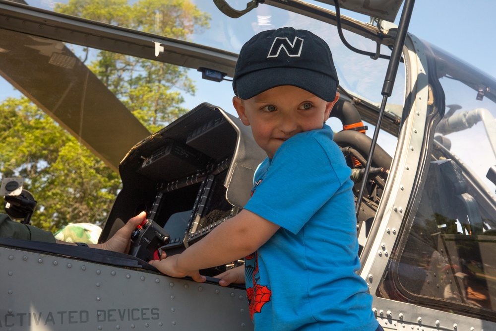 Fleet Week New York 2024: Eisenhower Park aircraft arrival and static display event