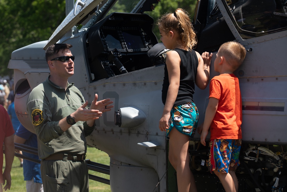 Fleet Week New York 2024: Eisenhower Park aircraft arrival and static display event