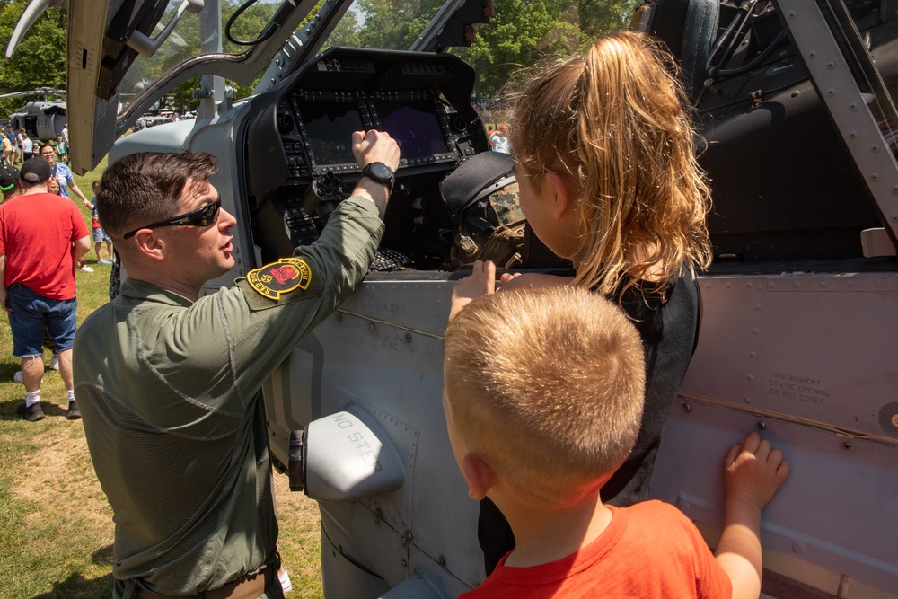 Fleet Week New York 2024: Eisenhower Park aircraft arrival and static display event