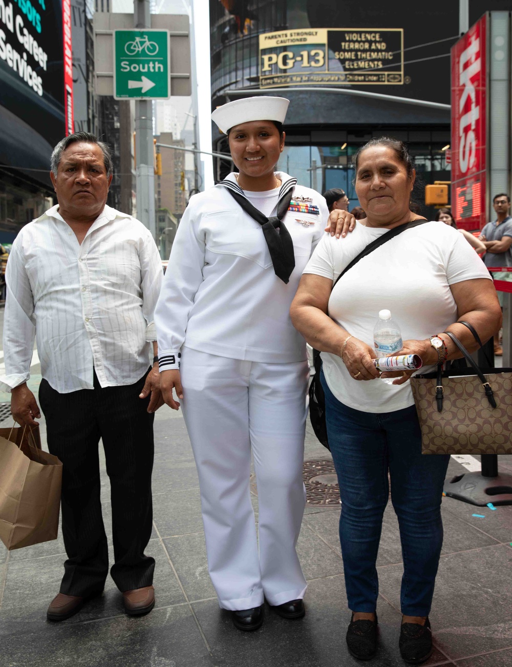 Service Members of Fleet Week New York