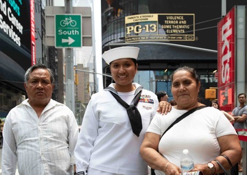 Service Members of Fleet Week New York