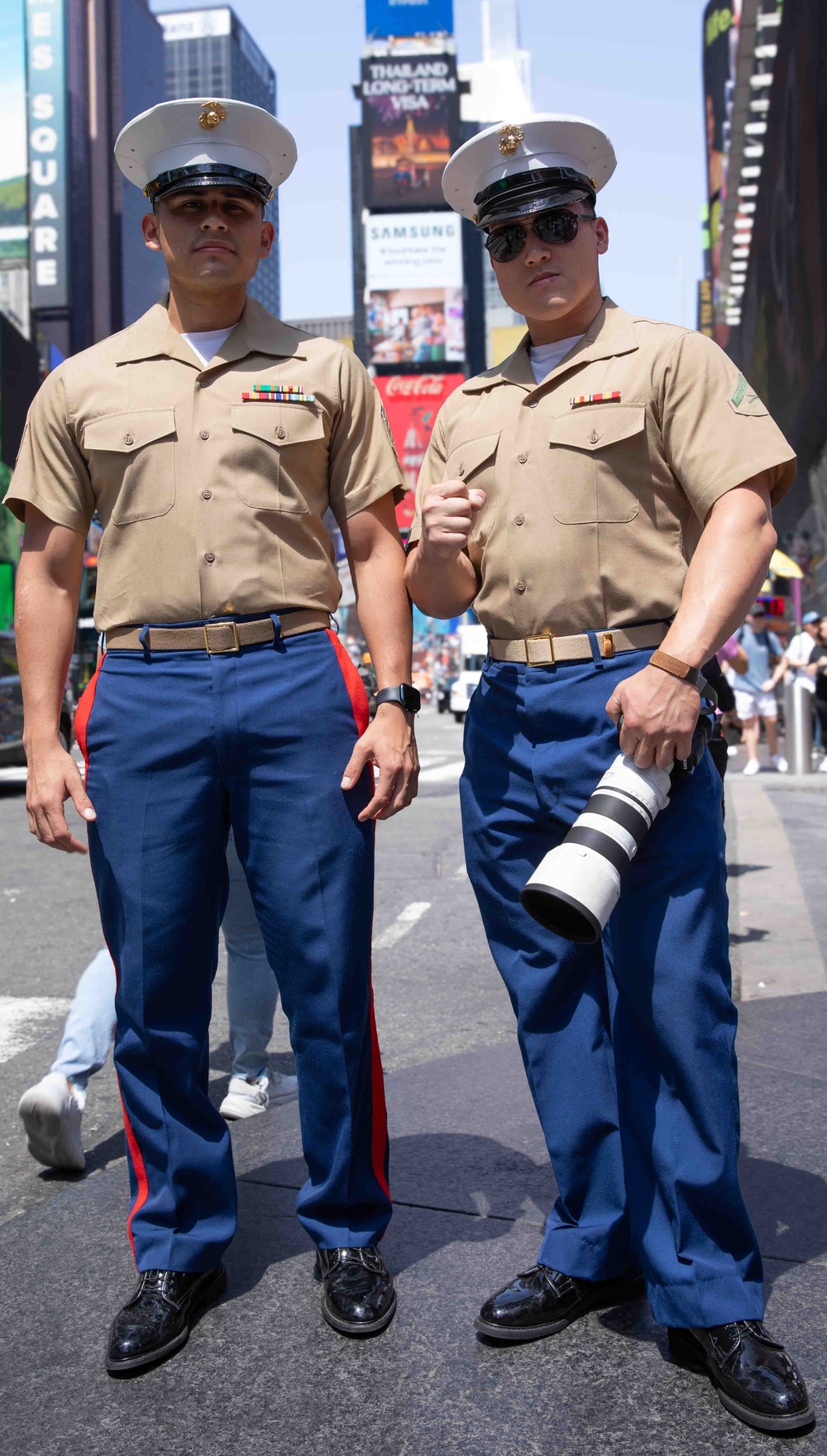 Service Members of Fleet Week New York