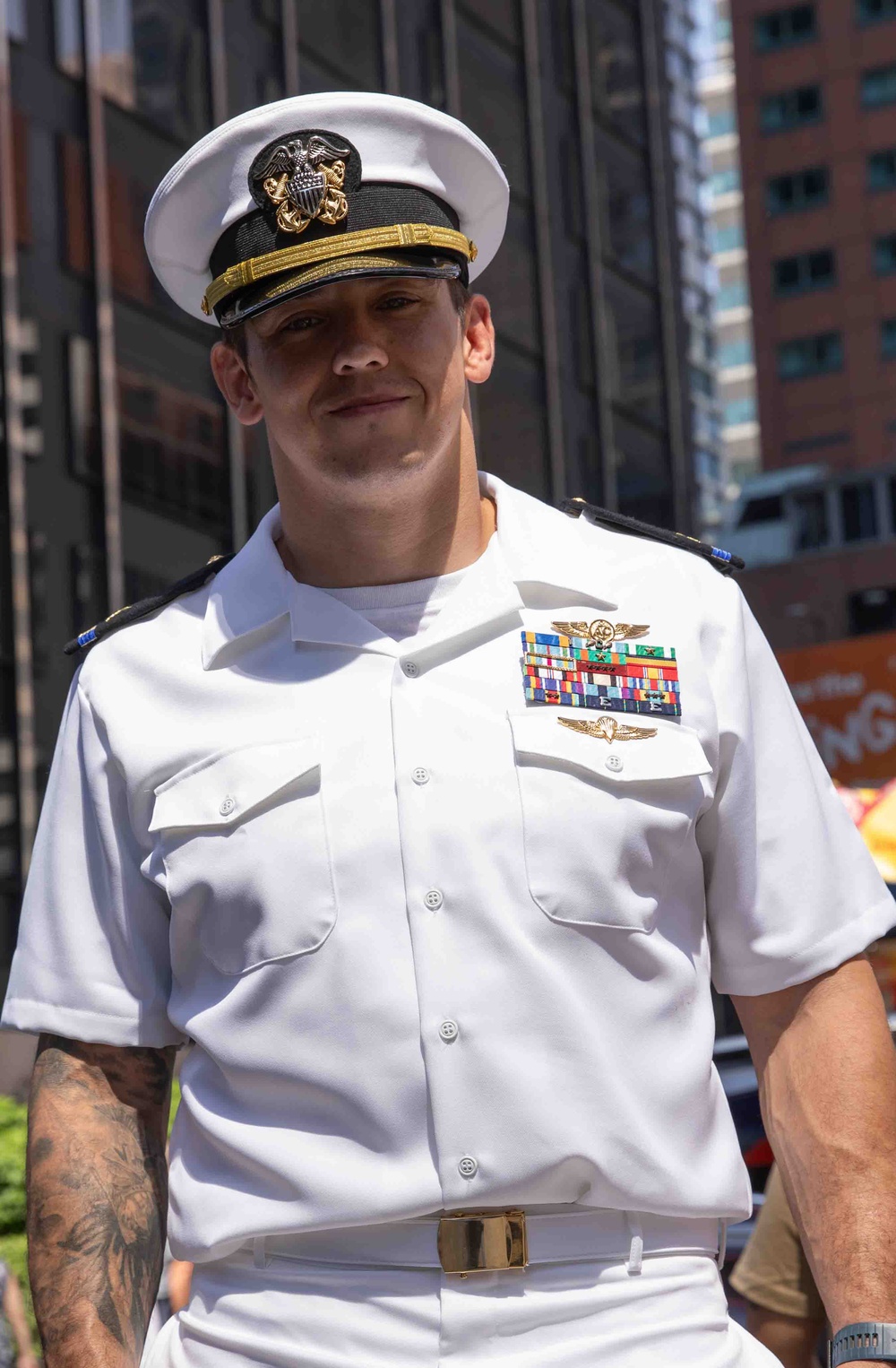 Service Members of Fleet Week New York