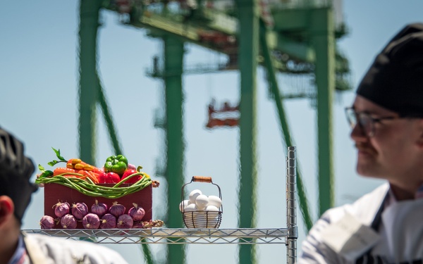 USS Carl Vinson Sailors Participate in Galley Wars