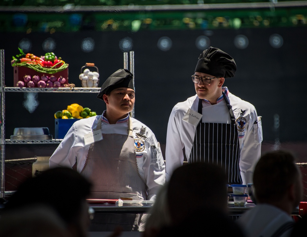 USS Carl Vinson Sailors Participate in Galley Wars