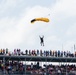 Army Golden Knights make parachute jump for 108th Indy 500