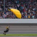 Army Golden Knights make parachute jump for 108th Indy 500