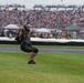 Army Golden Knights make parachute jump for the 108th Indy 500