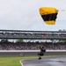 Army Golden Knights make parachute jump for 108th Indy 500