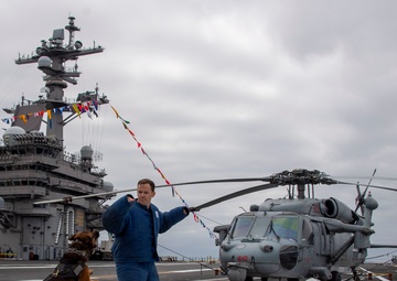 USS Carl Vinson (CVN 70) Sailors Participate in a Force Protection Exercise
