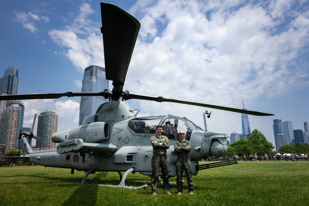 Fleet Week New York 2024: Liberty State Park aircraft arrival