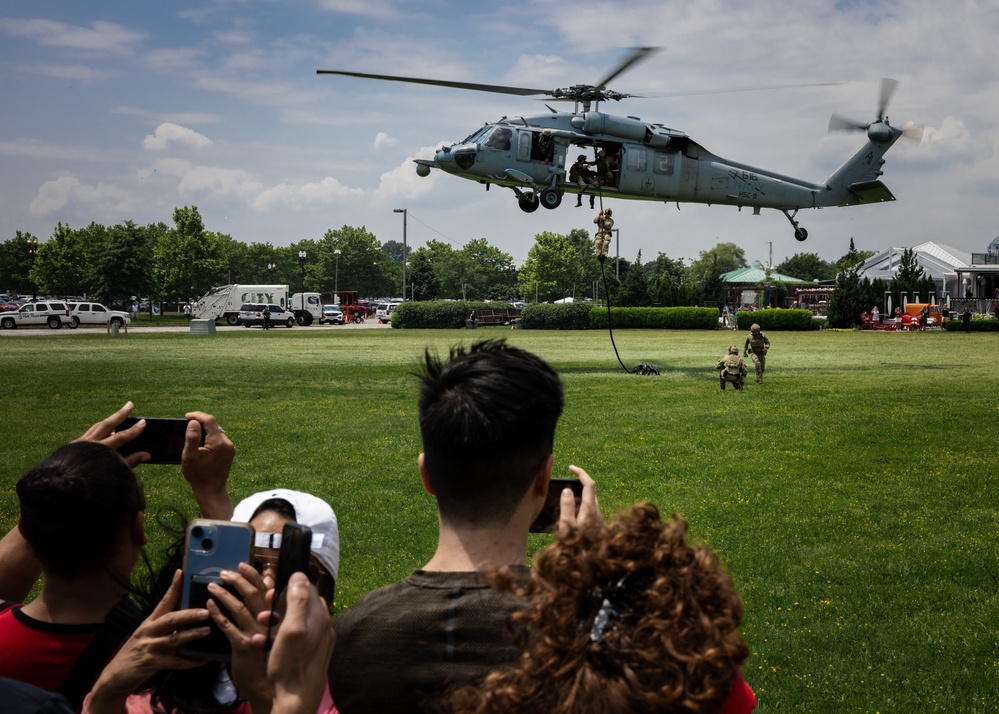 Fleet Week New York 2024: Liberty State Park aircraft arrival