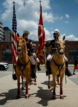 The Marine Corps Mounted Color Guard East Coast Tour: Sgt. Hardy Audio Interview