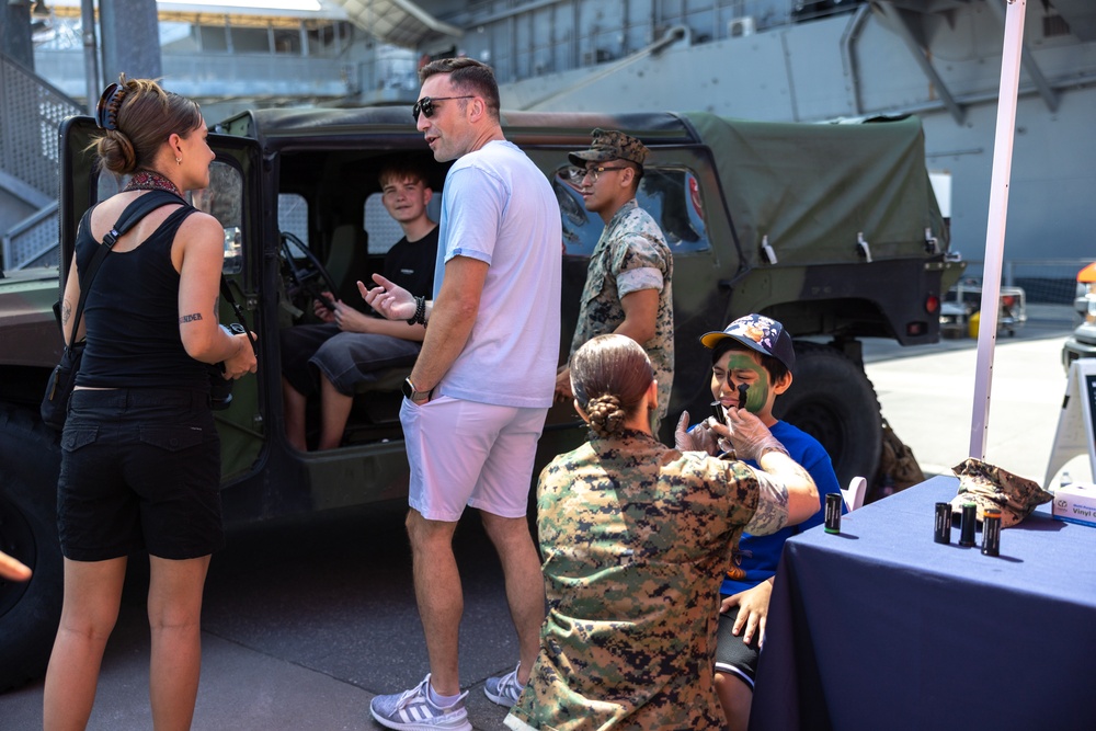 Fleet Week New York 2024 : Intrepid Pier Static Displays