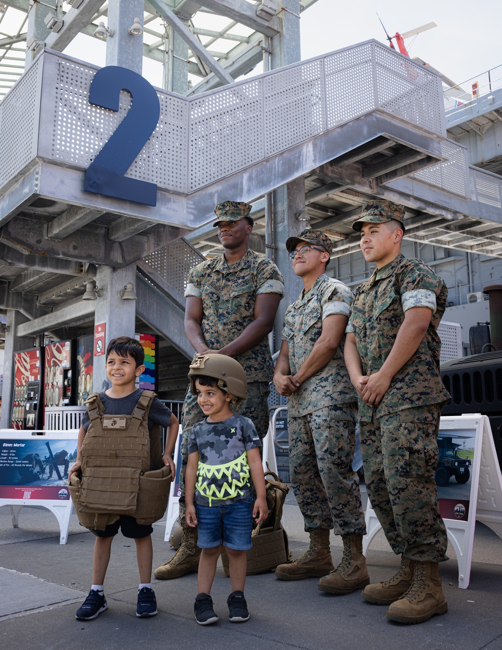 Fleet Week New York 2024 : Intrepid Pier Static Displays