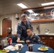 USS Tripoli TRIAD Enjoys Lunch With Hardchargers of the Month