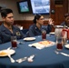 USS Tripoli TRIAD Enjoys Lunch With Hardchargers of the Month