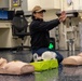 USS Tripoli Sailor Conducts CPR Training