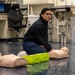 USS Tripoli Sailor Conducts CPR Training