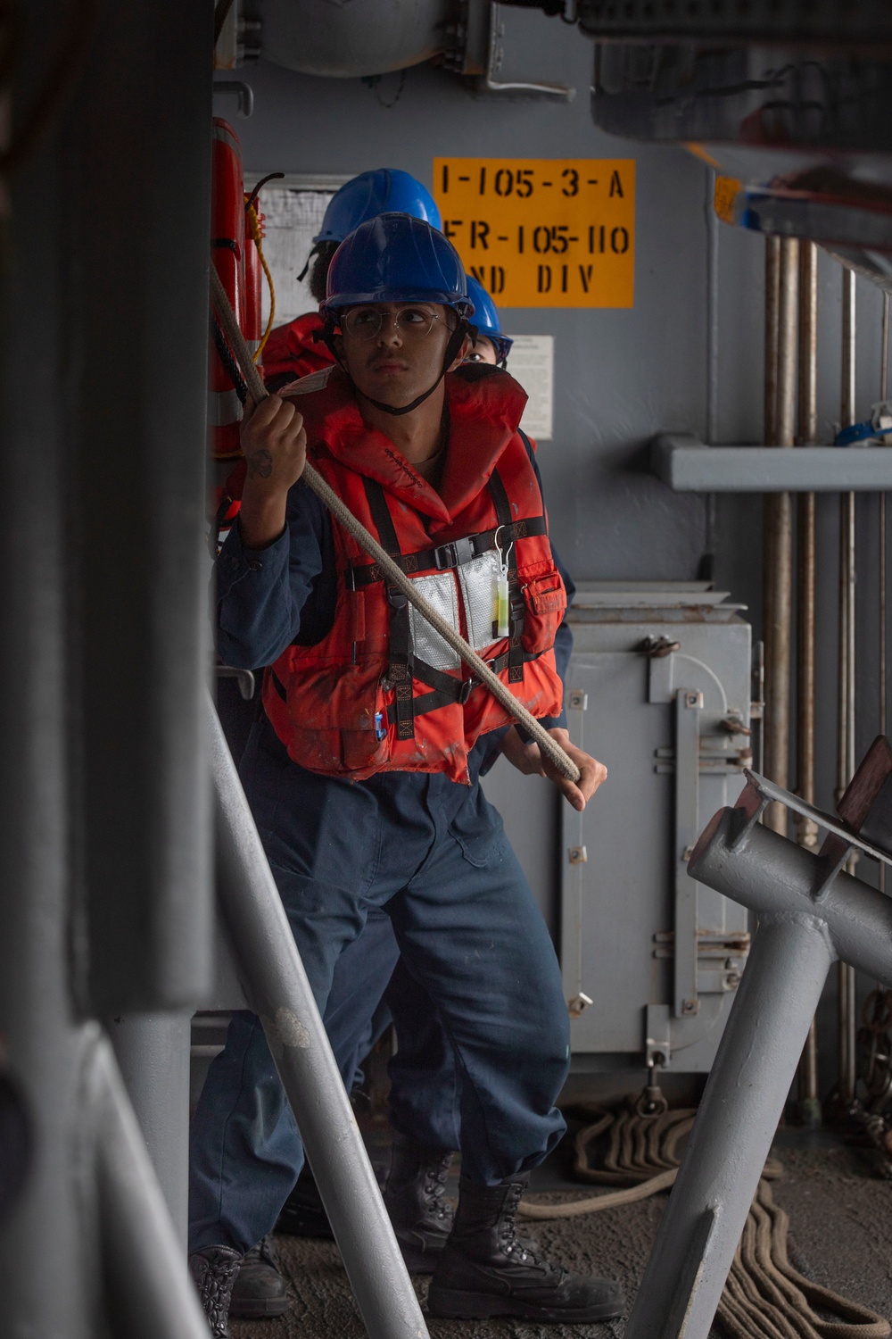 USS Tripoli Sailors Perform Boat Operations