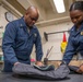 USS Tripoli Sailors Inspect Equipment