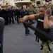 Sailors Take Part In A Non-lethal Weapons Board