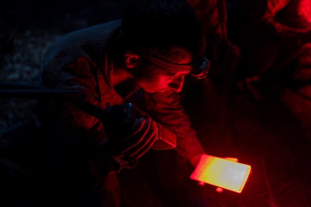 MRF-D 24.3: Echo Co., 2nd Bn., 5th Marines (Rein.) rehearses CASEVAC procedures during Exercise Predators Walk