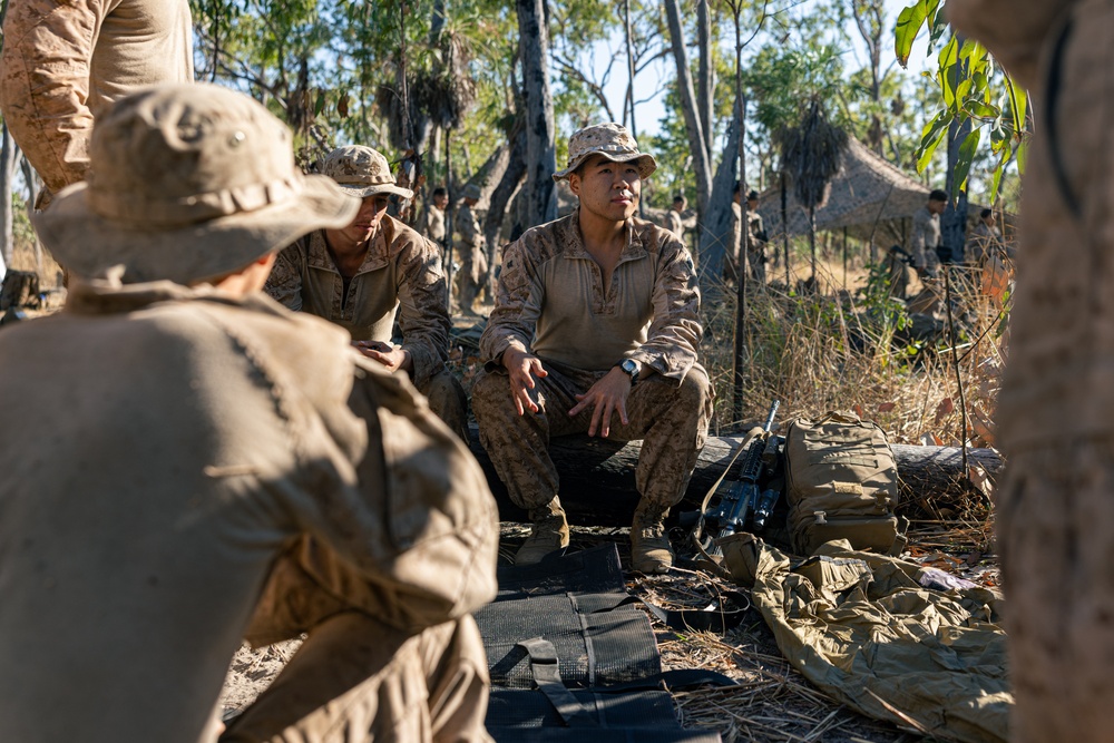 MRF-D 24.3: Echo Co., 2nd Bn., 5th Marines (Rein.) rehearses CASEVAC procedures during Exercise Predators Walk