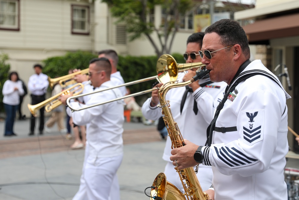 LA Fleet Week 2024: Navy Band Performance