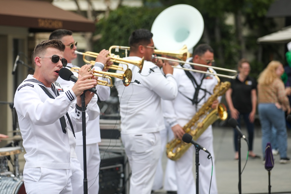 LA Fleet Week 2024: Navy Band Performance