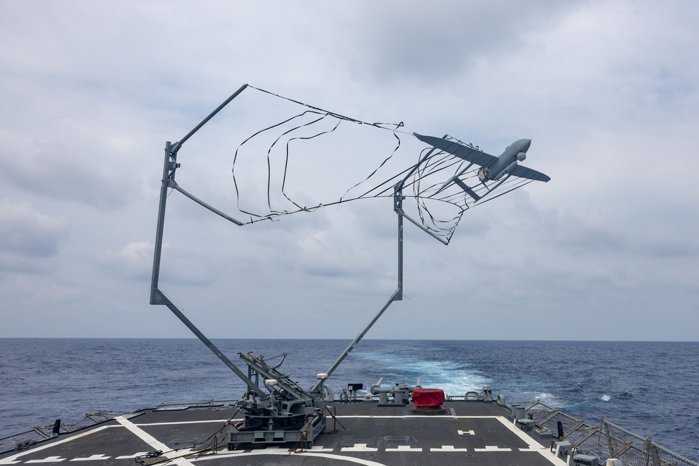 USS Higgins (DDG 76) Aerosonde Flight