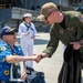 USS Carl Vinson (CVN 70) Hosts WWII Veteran durring LA Fleet Week