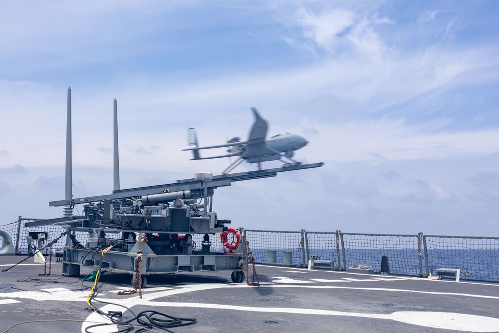 USS Higgins (DDG 76) Aerosonde Flight