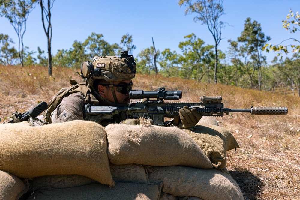 MRF-D 24.3: Echo Co., 2nd Bn., 5th Marines (Rein.) participates in Exercise Predators Walk