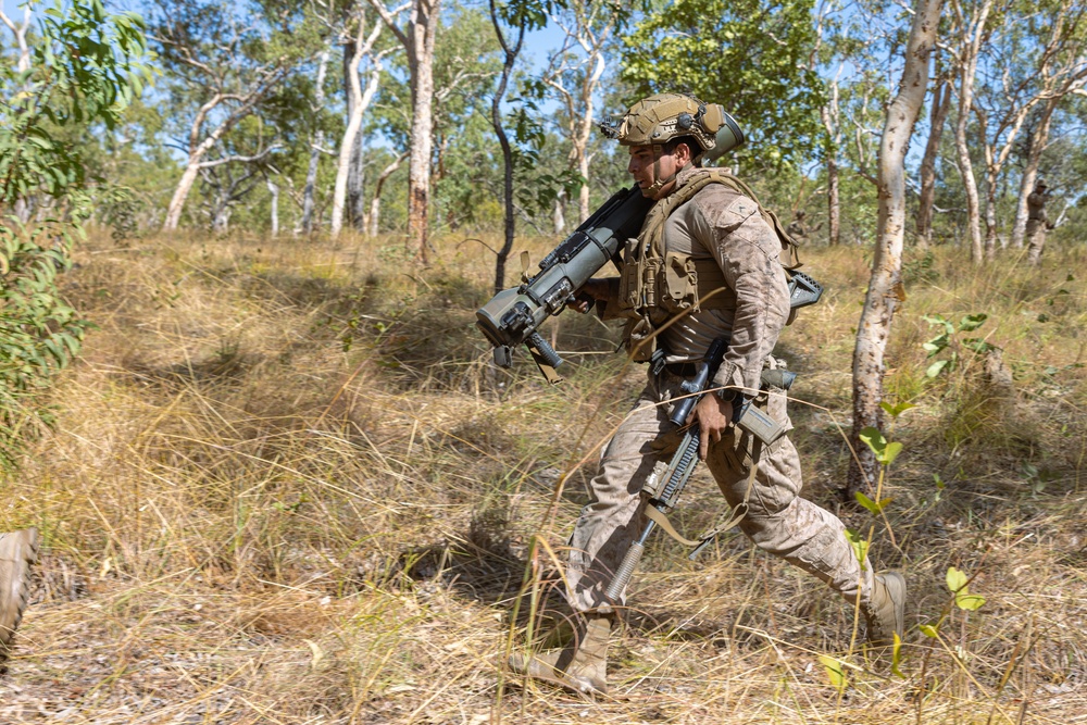 MRF-D 24.3: Echo Co., 2nd Bn., 5th Marines (Rein.) participates in Exercise Predators Walk