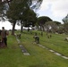 USS Carl Vinson (CVN 70) Sailors Place Flags at Green Hills Memorial Park During Los Angeles Fleet Week 2024