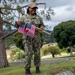 USS Carl Vinson (CVN 70) Sailors Place Flags at Green Hills Memorial Park During Los Angeles Fleet Week 2024