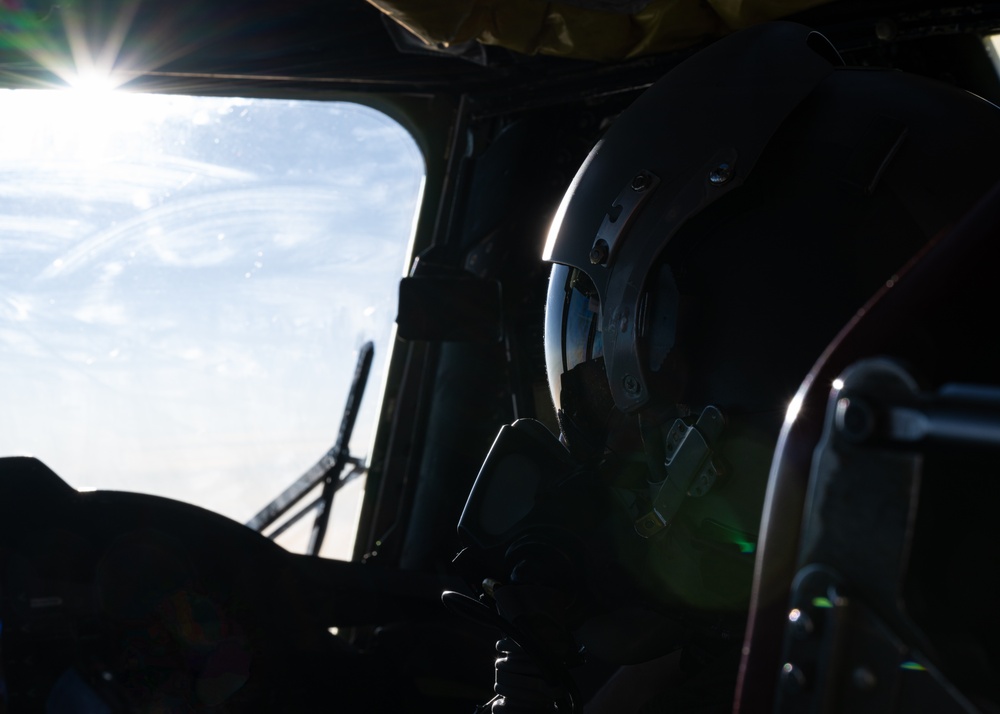 69th Expeditionary Bomb Squadron conducts mission over Baltic Sea in support of BTF 24-3