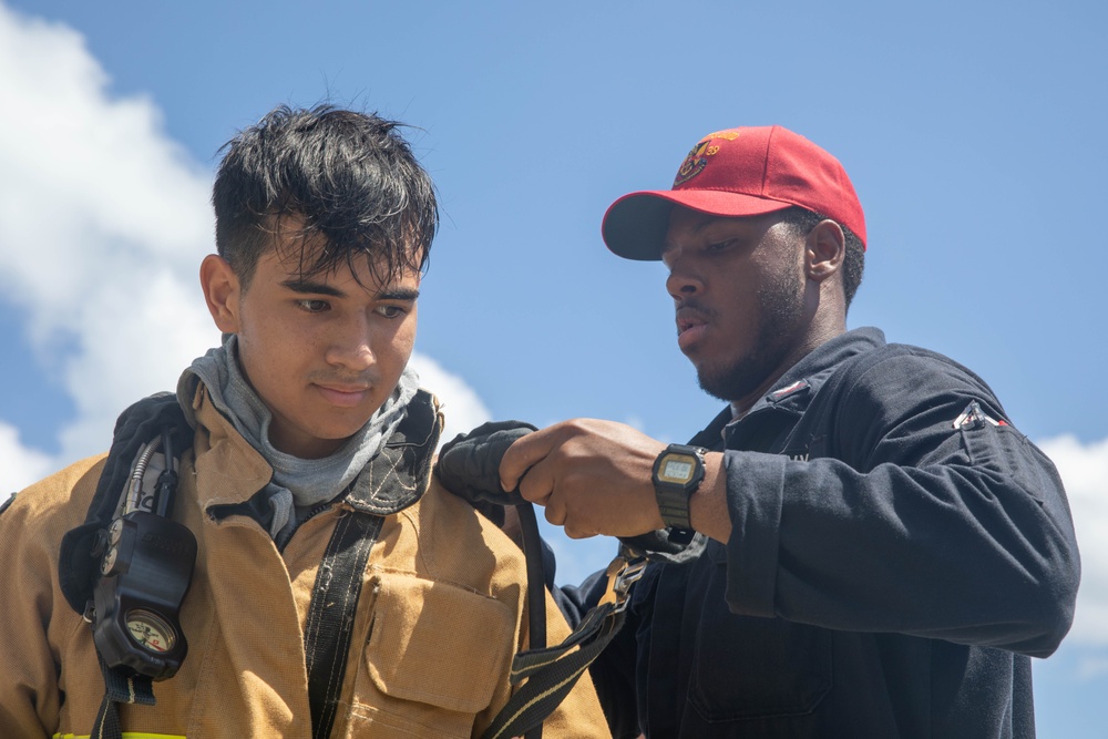 Saipan Sea Cadets Tour ESL