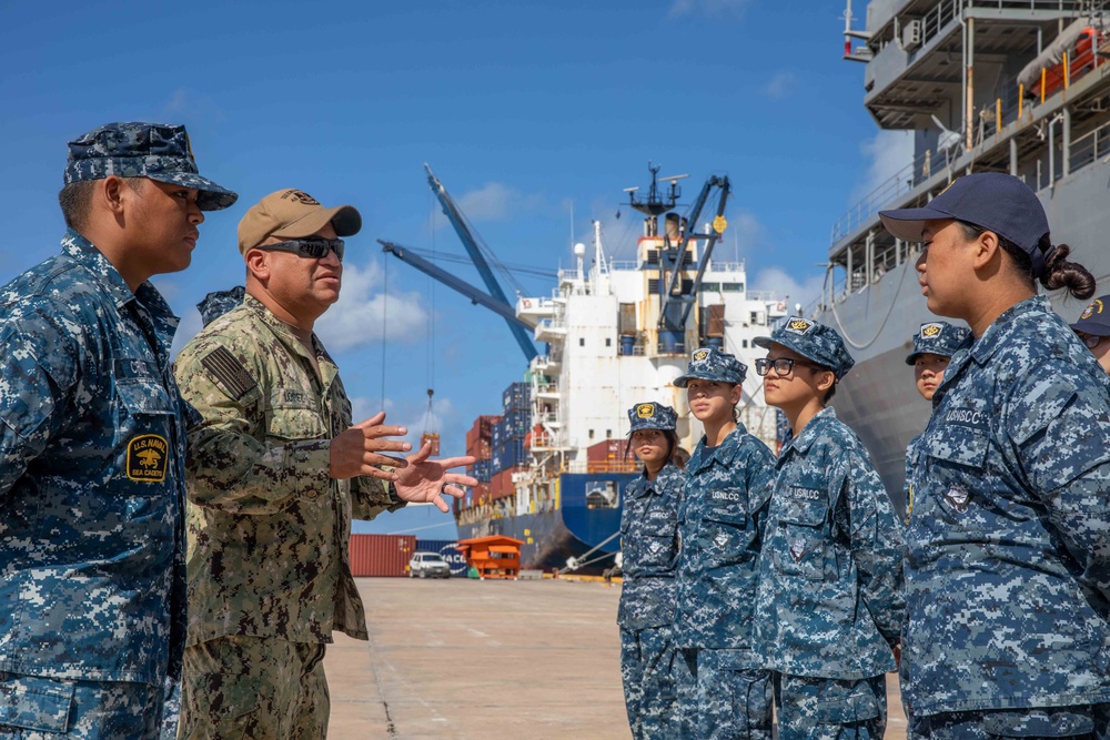 Saipan Sea Cadets Tour ESL