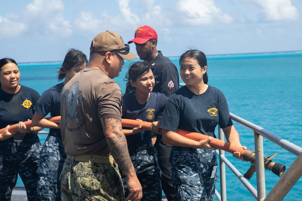 Saipan Sea Cadets Tour ESL