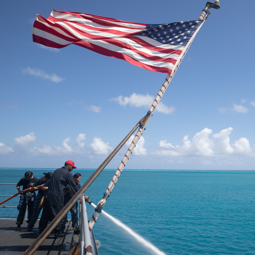 Saipan Sea Cadets Tour ESL