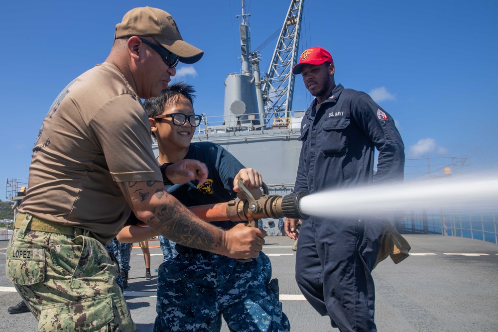 Saipan Sea Cadets Tour ESL