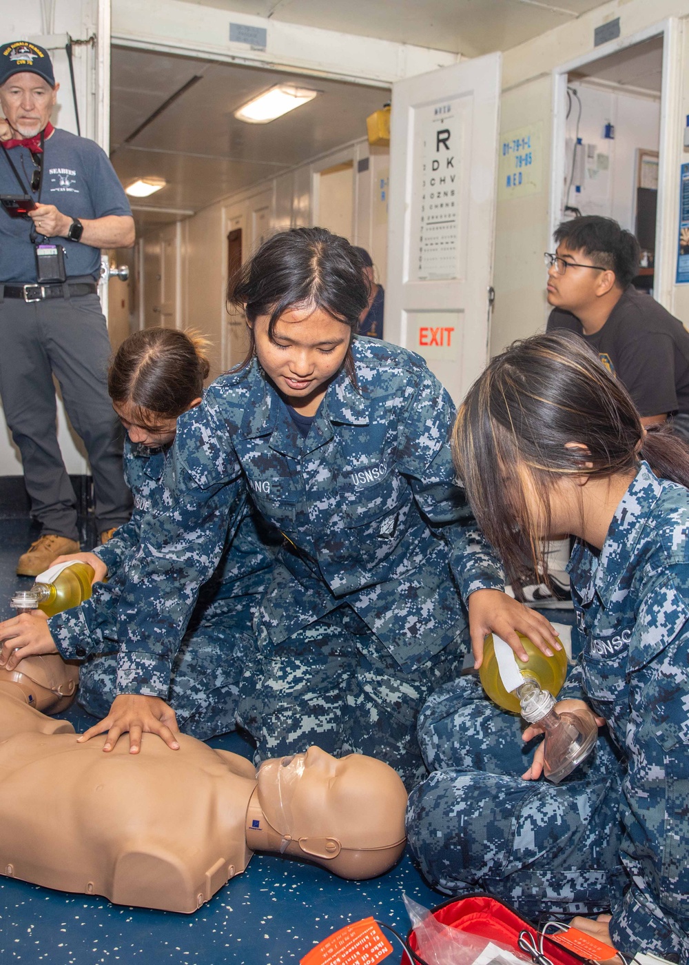 Saipan Sea Cadets Tour ESL