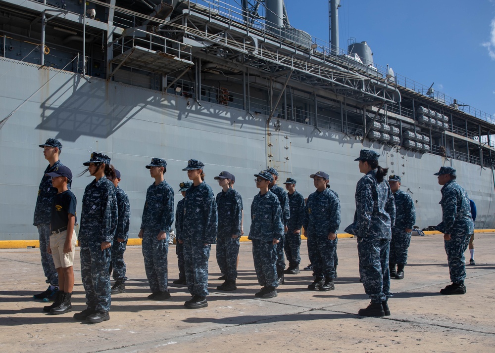 Saipan Sea Cadets Tour ESL